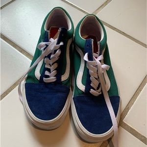 Old Skool Vans color mix shoes